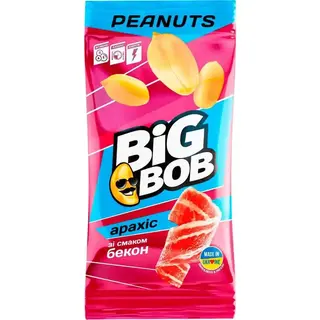 Арахіс Big Bob зі смаком бекону 60г