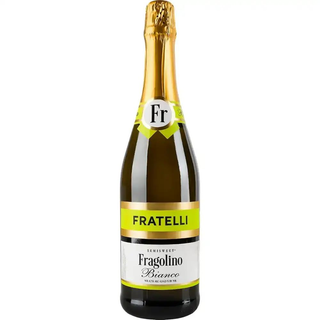Напій винний Fratelli Fragolino Bianko білий напівсолодкий ігристий 6-6.9% 0.75 л
