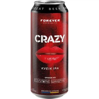 Пиво TM FOREVER "CRAZY" світле неф. 0,5