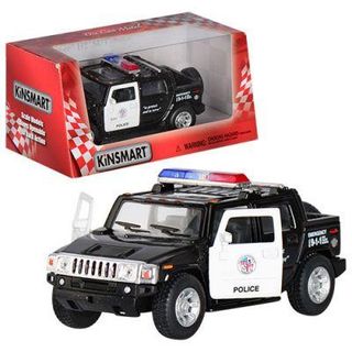 Машина метал. "Kinsmart" Hummer H2 SUT Поліція 2005,в кор-ці №KT5097WP(24)