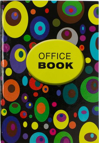 Книга-канц. А4 96арк. кліт. тв. обкл. офс. №6454/Фолдер/(10)