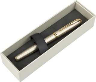 Ручка чорн. "IM Premium Warm Silver" №24 111 позол.