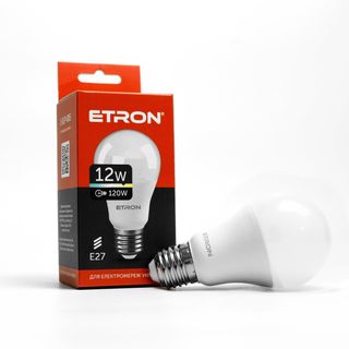 Лампа "Etron Light Power" LED 1-ELP-005 A60 12Вт 3000K Е27(10)
