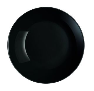 Тарілка супова скло "Luminarc.Diwali Blackl&White" 20см №4616/0787(6)(24)