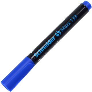 Маркер "Schneider" 133 №S113303 Permanent 1-4мм синій(10)(400)