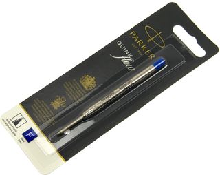 Стрижень кульк. "Parker" №10231BLU QuinkFlow син.,блістер(12)