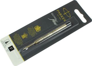 Стрижень кульк. "Parker" №10231BK QuinkFlow чорн.,блістер(12)
