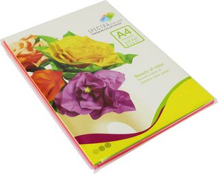 Папір кольор. А4 75г/м неон 5х20 Spectra Color-Rainbow Pack Cyber IT 82 "O"(100шт))25)