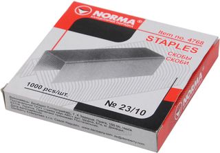 Скоби "Norma" №23/10 (1000шт) №4768 (10)