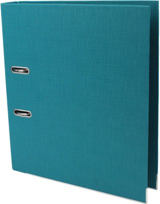 Папка-реєстратор А4 "Axent" 5см №1721-31С-А Prestige+ двостор. (темно-бірюзова)зібраний(1)(25)