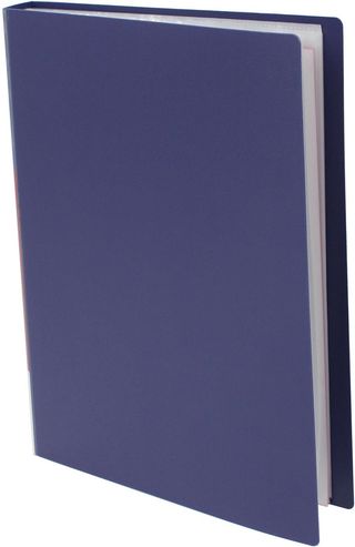 Папка "Axent" №1060-02 А4 з 60ф. синя(24)