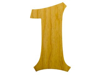 Цифра 15см "1" фанера(5)