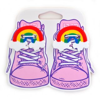 Набір аксесуарів для шнурків "Yes Weekend" Rainbow №555814(6)