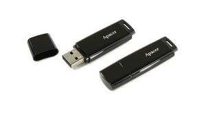 Флеш-пам`ять 64GB "Apacer" AH336 USB2.0 black №5597