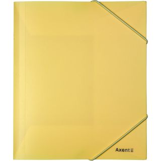 Папка "Axent" №1514-26 Pastelini А5 на рез.,жовта(1)(100)