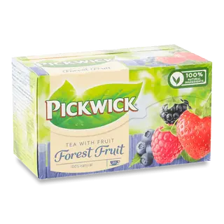 Чай чорний ароматизований Pickwick лісові ягоди 20x1.5г