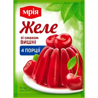 Желе Мрія зі смаком вишні 78 г