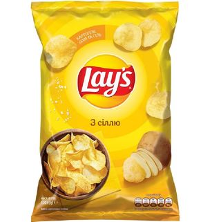Чипси картопляні Lay's із солені 120 грам