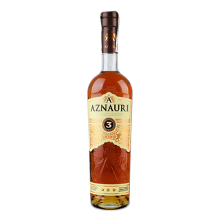 Коньяк Aznauri 3 зірки 0.5 л