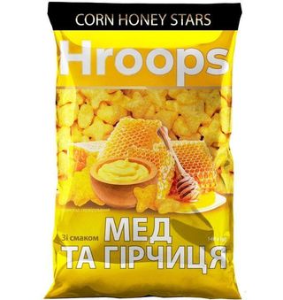Вироби Фігурні Hroops Зі Смаком Меду Та Гірчиці 140Г