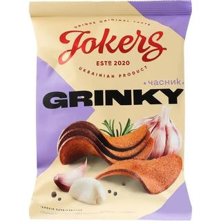 Грінки Jokers з часником 80 грам