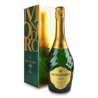 Вино Ігристе Mondoro Asti Dolce Docg Біле Солодке 7,5% 0,75Л