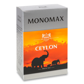 Чай Monomax чорний цейлонський листовий 90 г