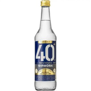 Горілка Українська особлива Фірмова 40% 0,5 л
