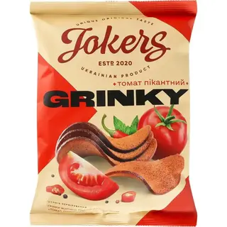 Грінки Jokers з томатом 80 грам