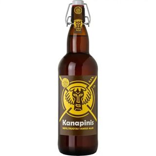 Пиво Aukstaitijos Bravorai Kanapinis темне нефільтроване 1 л