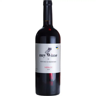 Вино My Wine Merlot by Eduard Gorodetsky червоне сухе 0,75 л