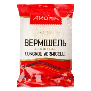 Вермішель Akura з зелених бобів фунчоза 150 г