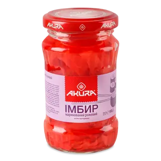 Імбир Akura маринований 180 г