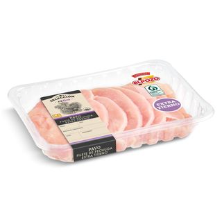 Filetes De Pechuga De Pavo Extra Tiernos Selección De Dia Bandeja 600 G Aprox.