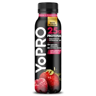 Yopro Drinks Fresa Frambuesa 300 G
