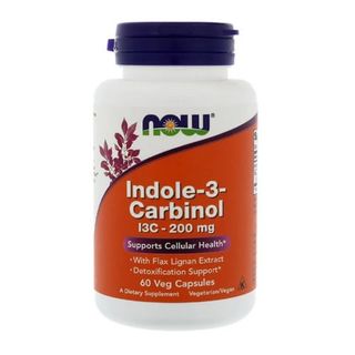 NOW Indole-3-Carbinol 200мг. 60 капсули