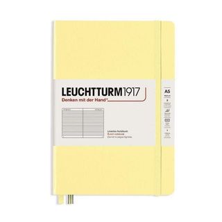 Тефтер А5 Leuchtturm1917 Smooth Colors - Vanilla, твърди корици, 365485