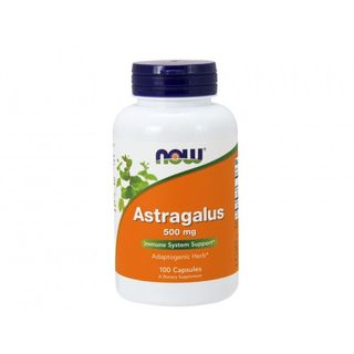 NOW Astragalus 500mg. 100 капсули