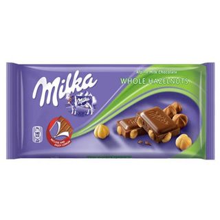 ČOKOLADA MILKA WHOLENUTS 95G
