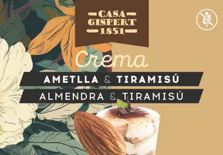 CREMA DE ALMENDRA Y TIRAMISÚ 220g