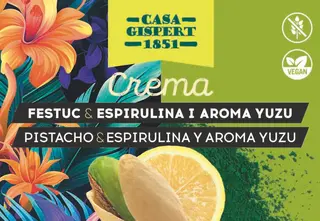CREMA DE PISTACHO, ESPIRULINA Y YUZU 220G