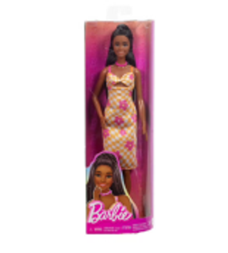 POUPÉE BARBIE FASHIONISTA – ROBE FLEURIE