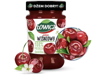 Łowicz Dżem Wiśniowy 280g