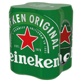 Heineken Original Green Can 4x0.5L