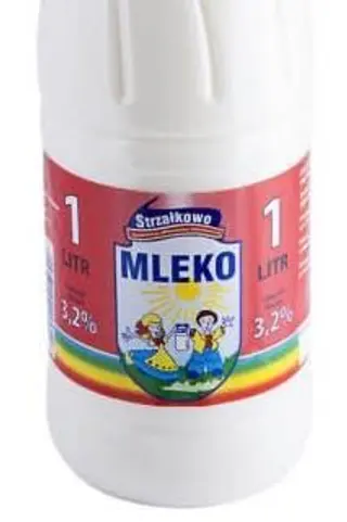 Mleko Strzałkowo 3,2% 1l