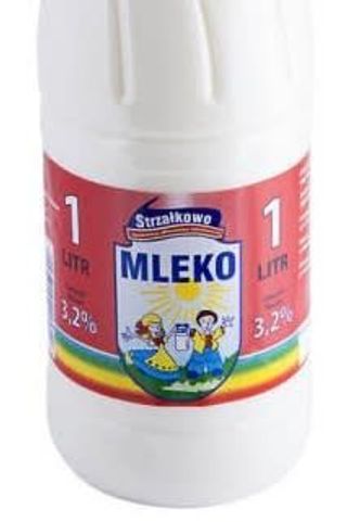 Mleko Strzałkowo 3,2% 1l
