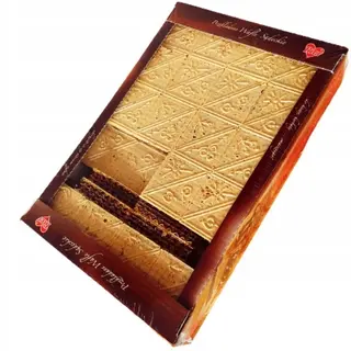 Przekladane Wafle Sadeckie. Czekoladowe - 500g