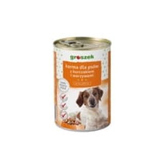 Karma Pies Kurczak Warzywa 415g Groszek