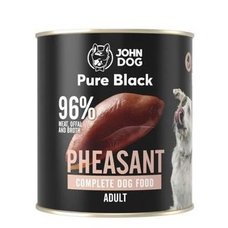 JOHN DOG Pure Black Pheasant Adult Dog Food, 800g