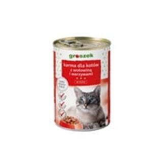 Karma Kot Wołowina Warzywa 415g Groszek